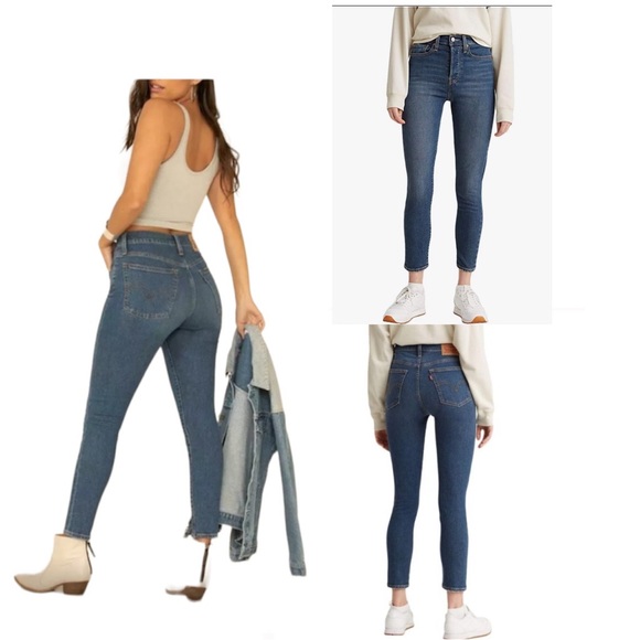Levi's Denim - Levi's Women's High Rise Wedgie Skinny Jeans SZ 6/28 4100480173 Button fly